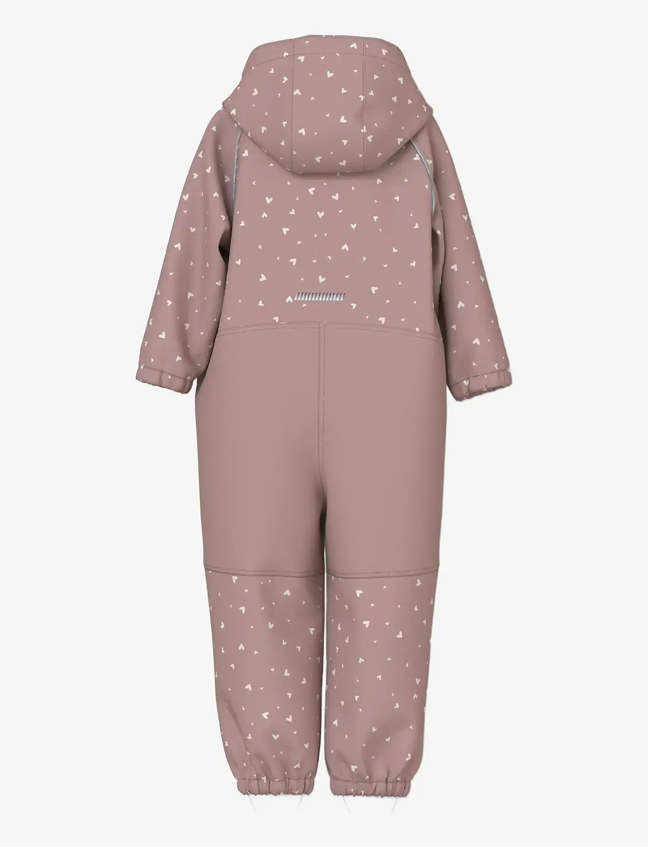 name it - NMFALFA08 SOFTSHELL SUIT FOIL 1FO NOOS - softshelloveraller - woodrose - 1