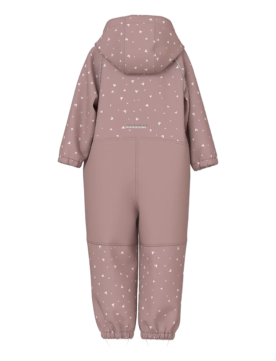 name it - NMFALFA08 SOFTSHELL SUIT FOIL 1FO NOOS - softshell-overalls - woodrose - 1