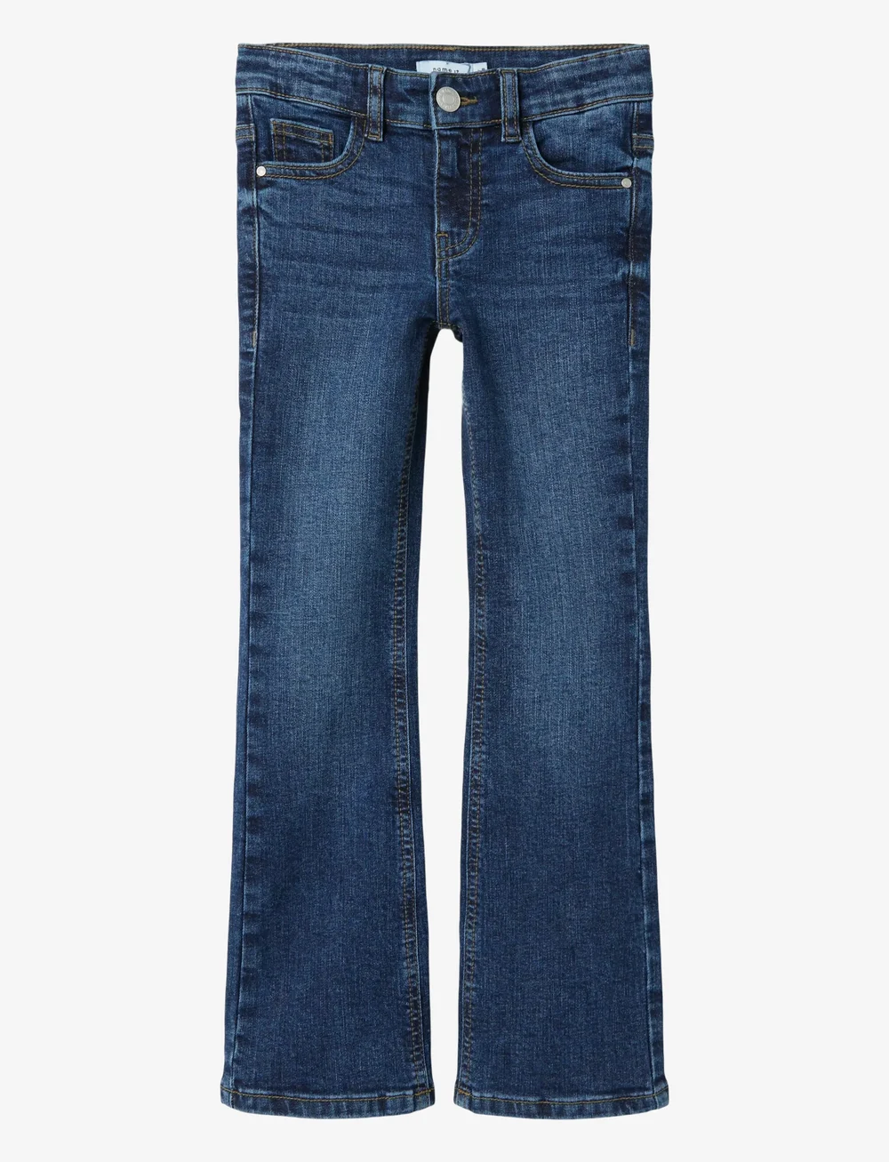 name it - NKFPOLLY SKINNY BOOT JEANS 8245-MD D - bootcut jeans - dark blue denim - 0