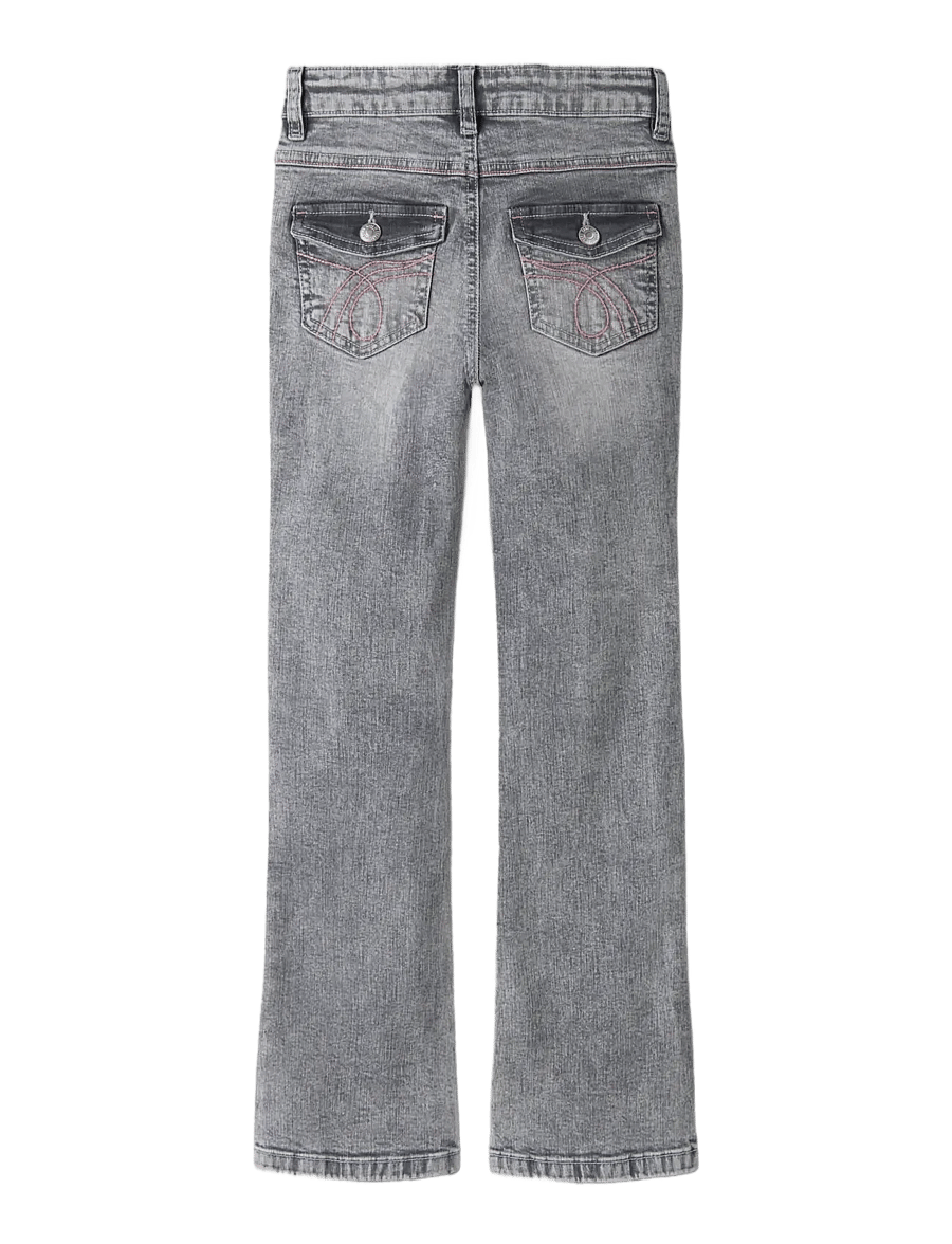 name it - NKFPOLLY SKINNY BOOTCUT JEANS 8245-MD - bootcut jeans - medium grey denim - 1