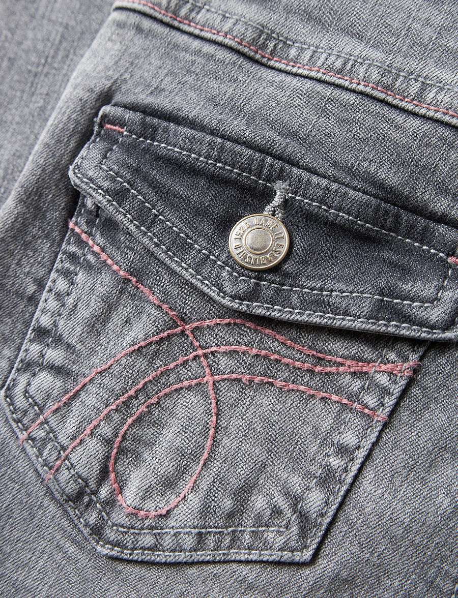 name it - NKFPOLLY SKINNY BOOTCUT JEANS 8245-MD - bootcut jeans - medium grey denim - 2