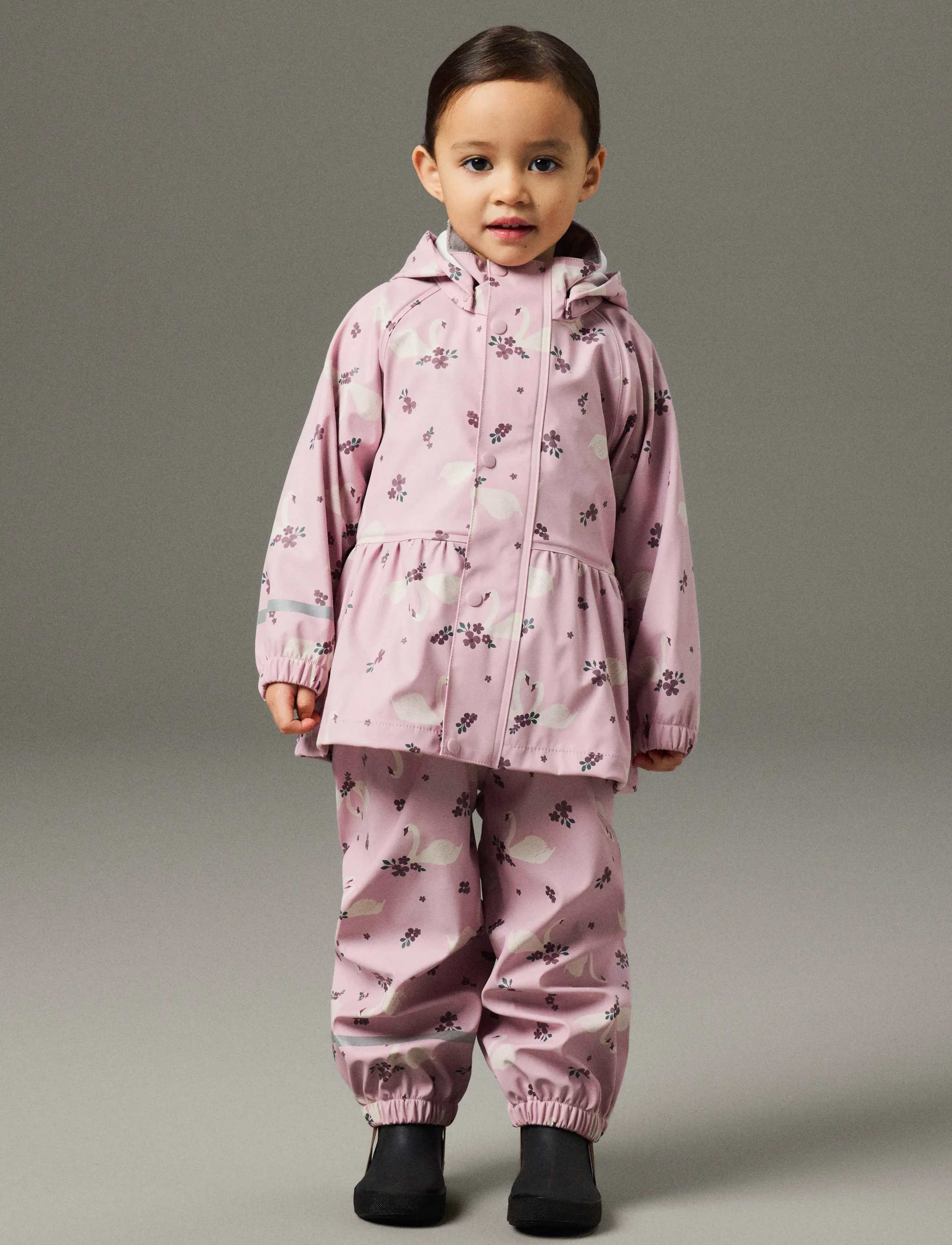 name it - NMFDRY10 RAIN SET AOP FO - keepsake lilac - 5