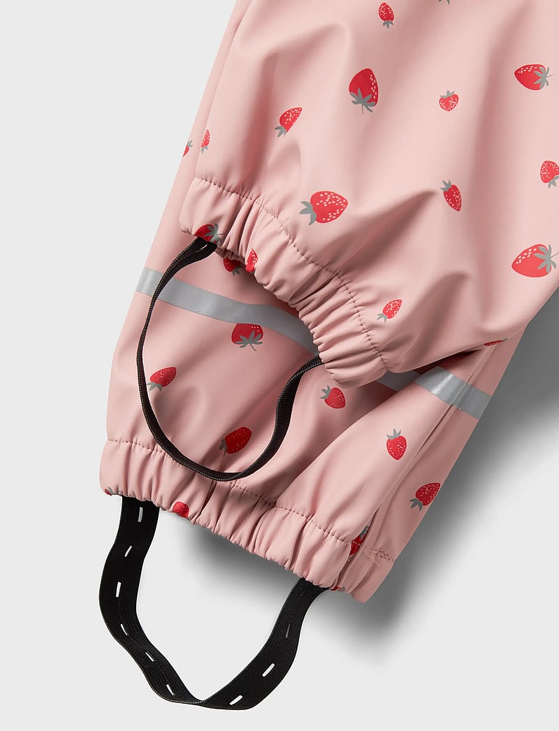 name it - NMFDRY10 RAIN SET AOP FO - regnställ - pale mauve - 4