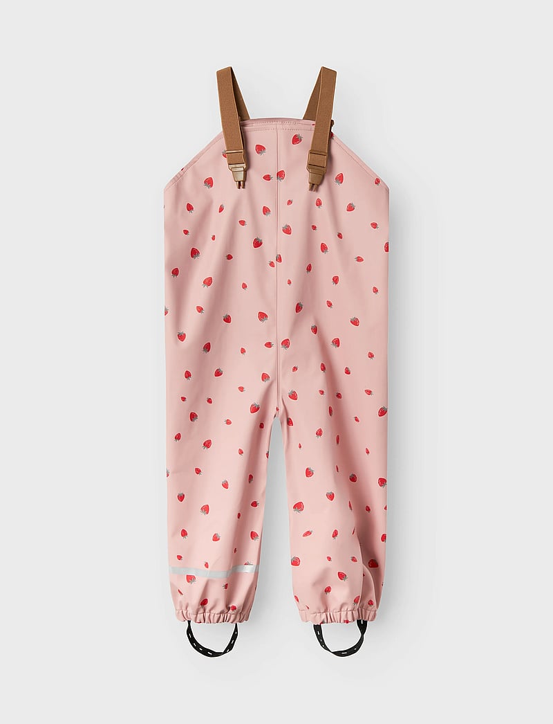 name it - NMFDRY10 RAIN SET AOP FO - regnställ - pale mauve - 4