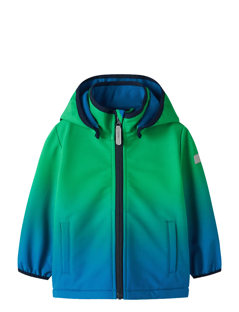 name it - NMMMALTA05 SOFTSHELL JACKET DIPDYE FO - softshell-jacken - imperial blue - 1