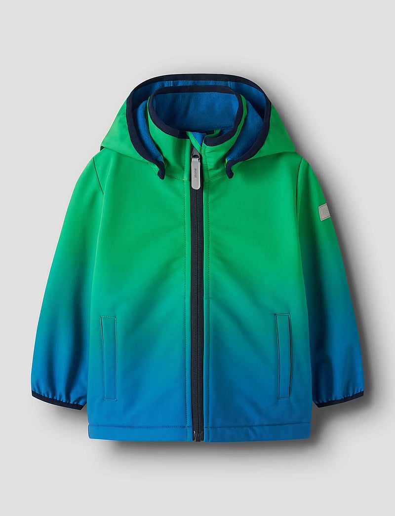 name it - NMMMALTA05 SOFTSHELL JACKET DIPDYE FO - softshell-jacken - imperial blue - 0
