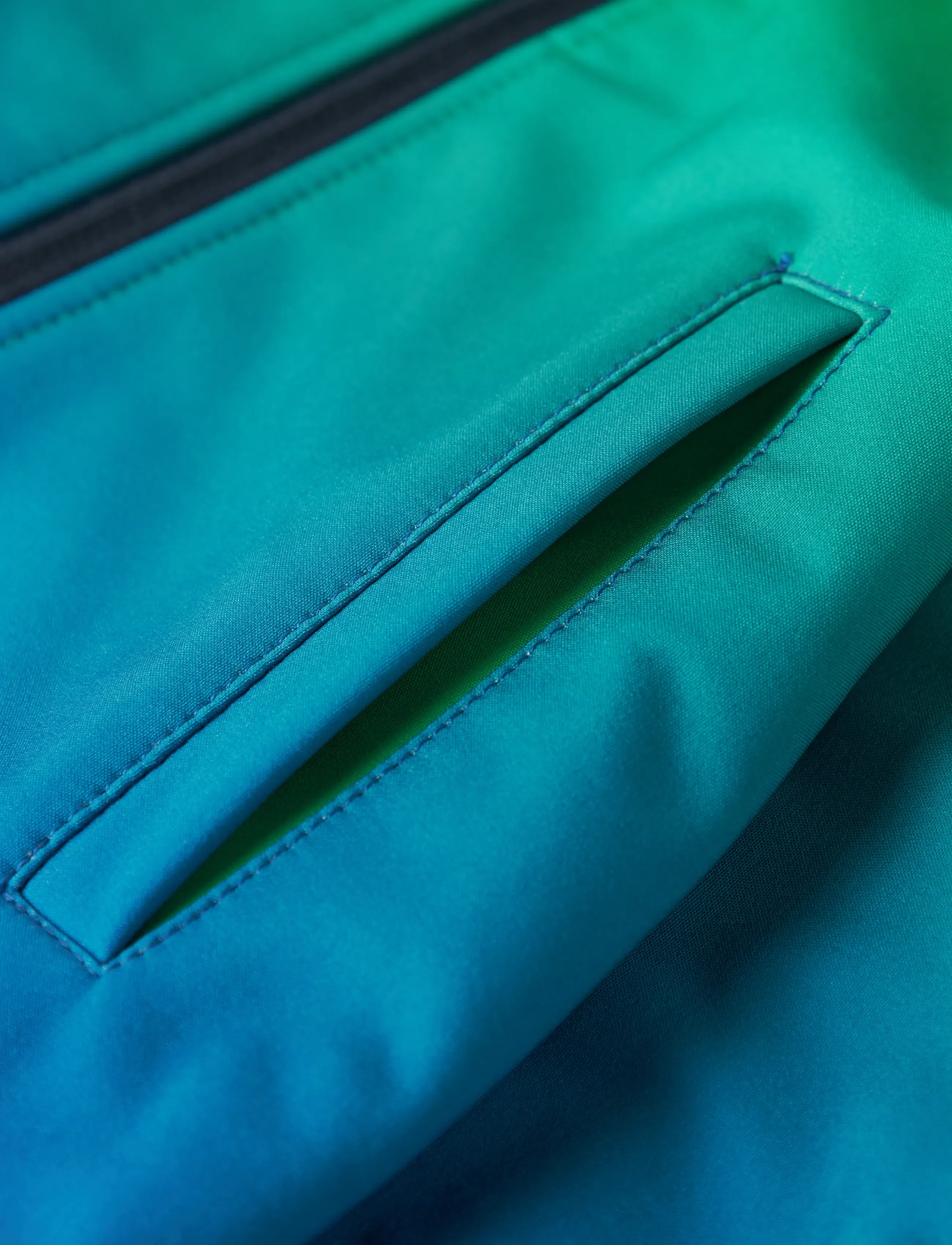 name it - NMMMALTA05 SOFTSHELL JACKET DIPDYE FO - imperial blue - 3