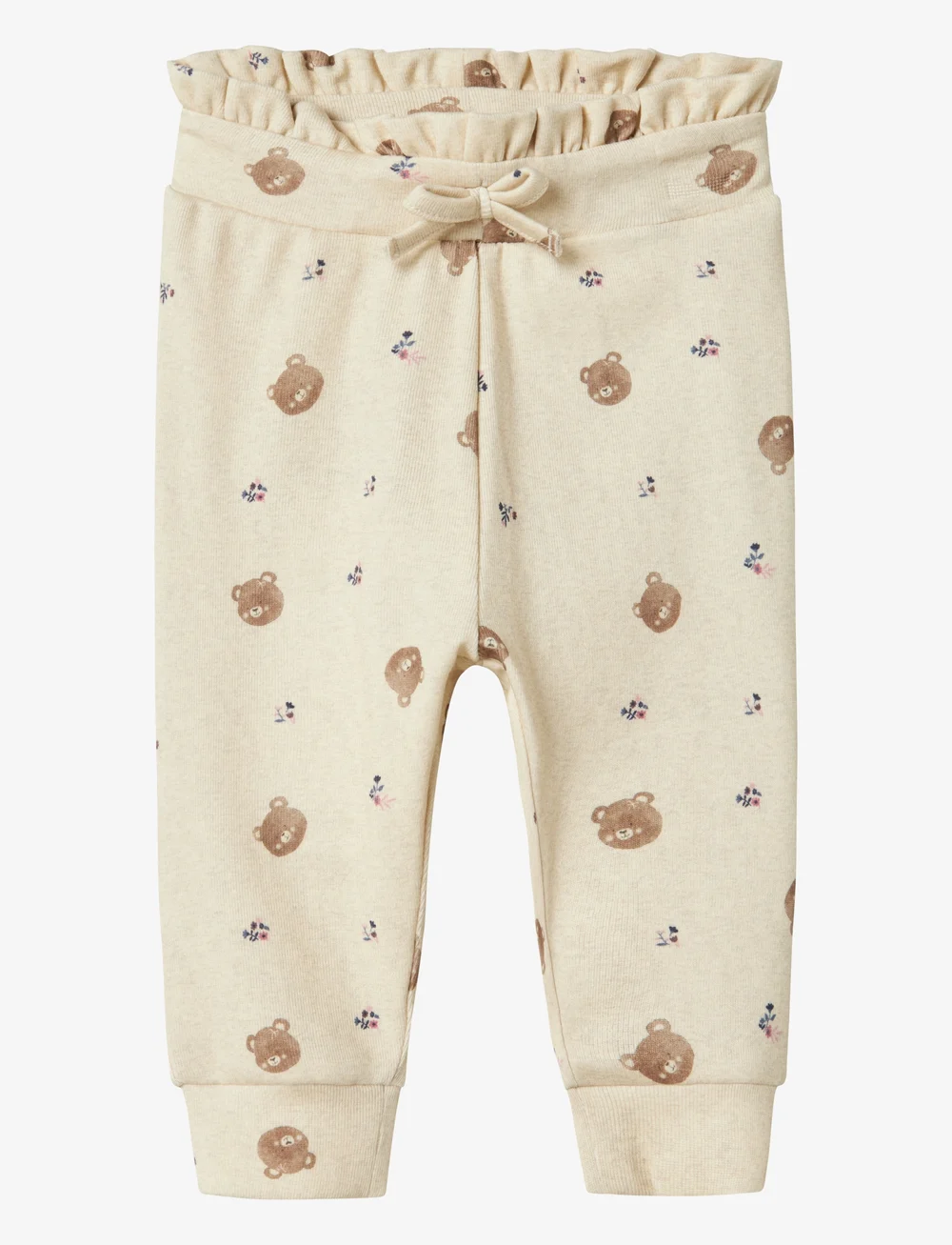 name it - NBFOLEISA M PANT - jogginghosen - peyote melange - 0