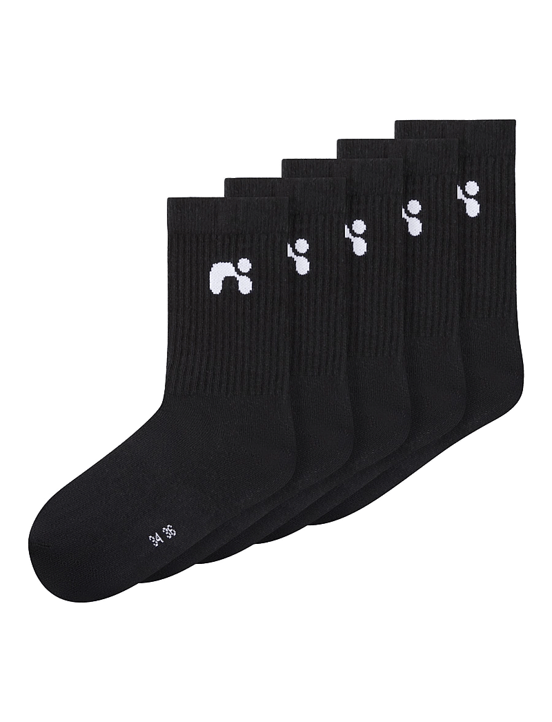 name it - NKNLARIS 5P SOCK NOOS - sokker - black - 1