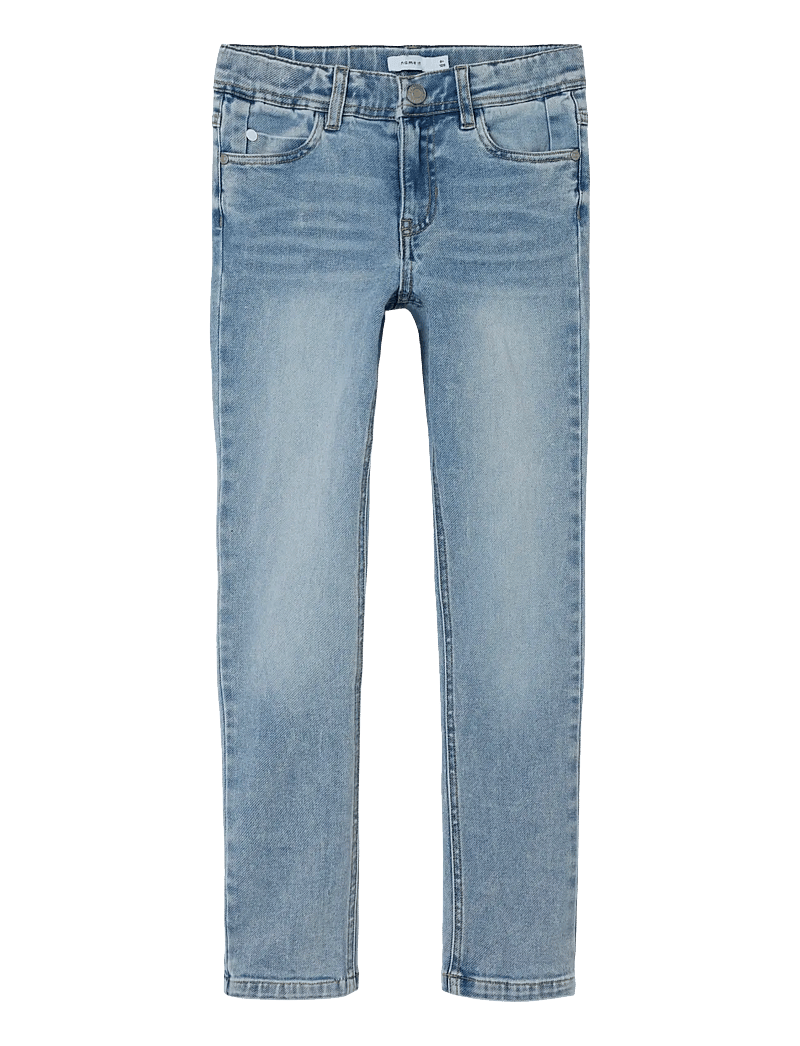 name it - NKMTHEO XSLIM JEANS 1280-GY NOOS - skinny jeans - light blue denim - 1