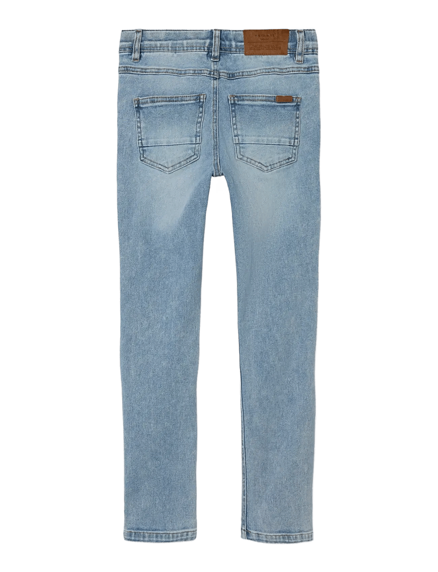 name it - NKMTHEO XSLIM JEANS 1280-GY NOOS - skinny jeans - light blue denim - 2