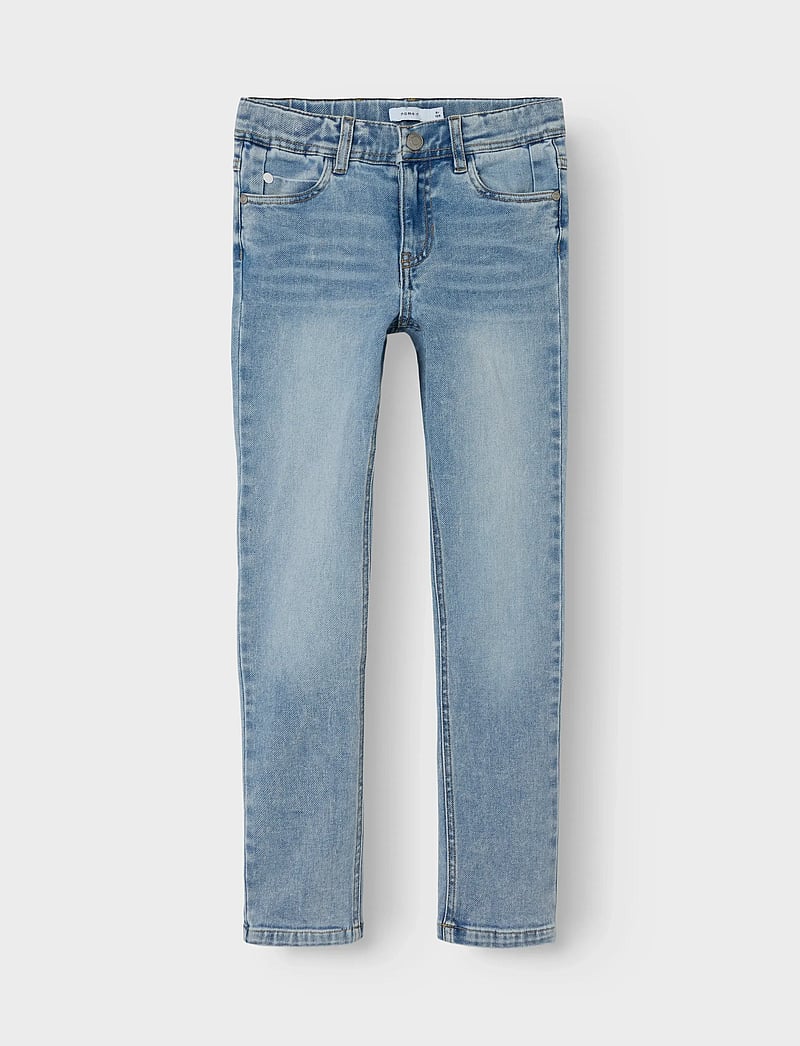 name it - NKMTHEO XSLIM JEANS 1280-GY NOOS - skinny jeans - light blue denim - 0