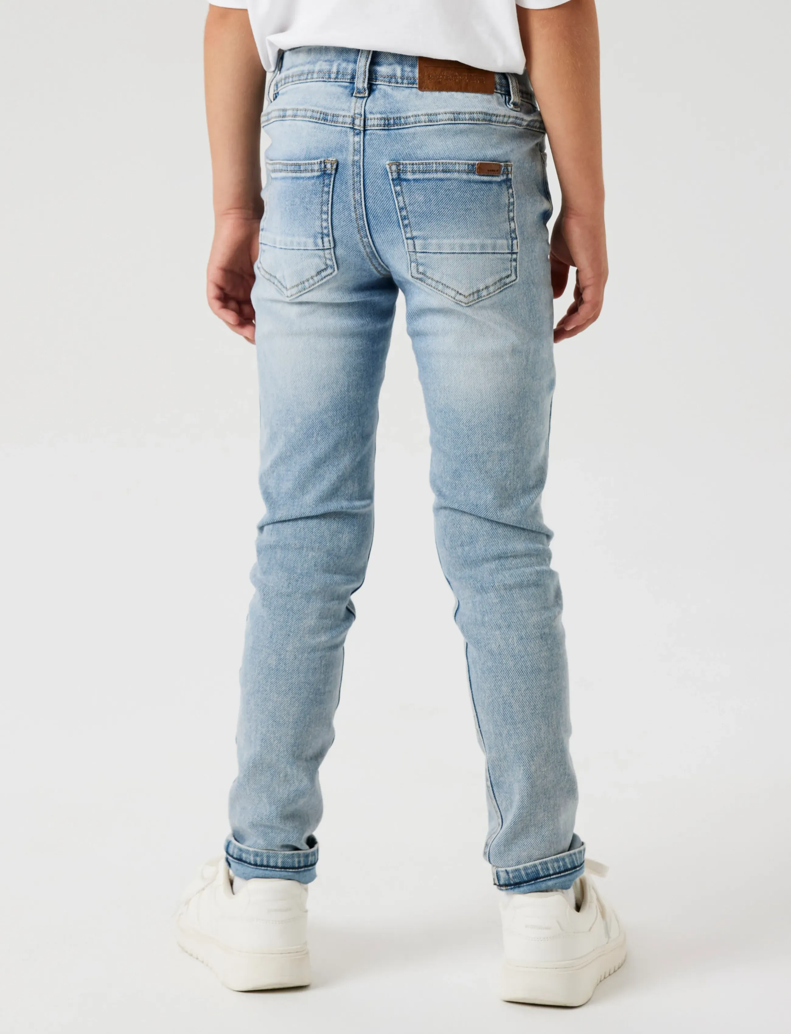 name it - NKMTHEO XSLIM JEANS 1280-GY NOOS - jeans skinny - light blue denim - 5
