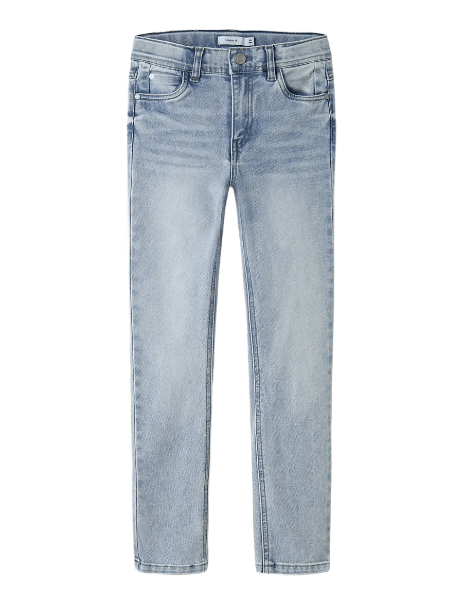 name it - NKMTHEO XSLIM JEANS 1280-GY NOOS - skinny jeans - light blue denim - 3