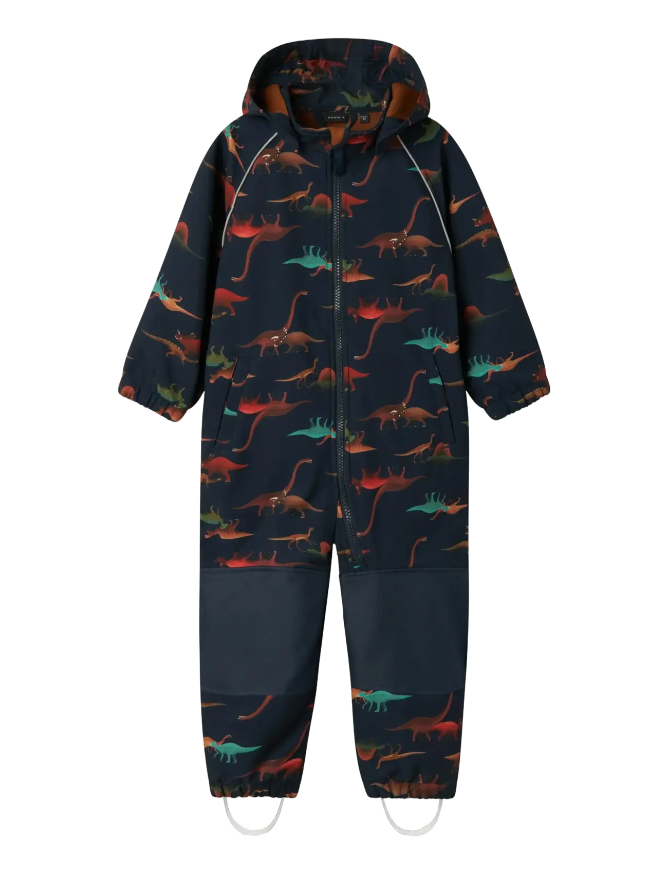 NAME IT Nmmalfa08 Softshell Anzug Aop 1Fo Noos Navy - 92 - Kinder