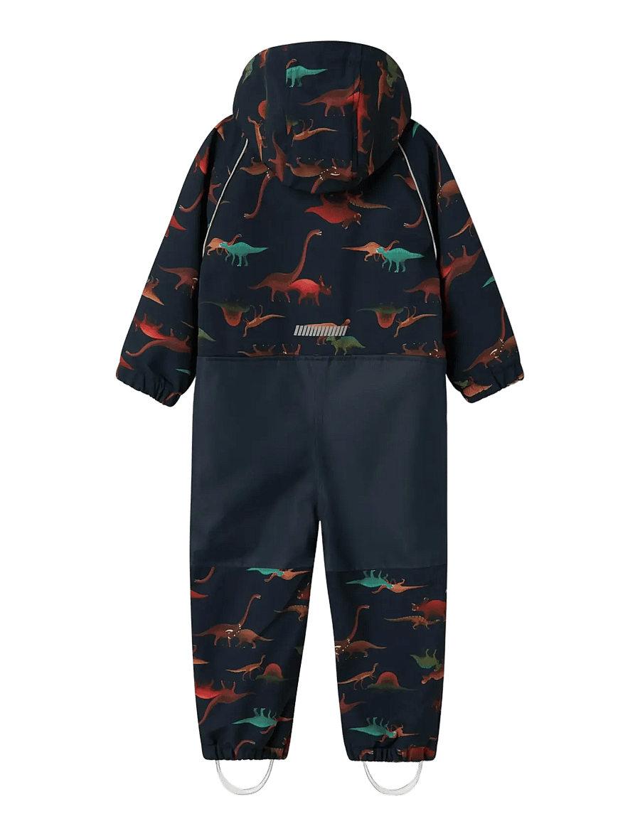 name it - NMMALFA08 SOFTSHELL SUIT AOP 1FO NOOS - softshell dragter - dark sapphire - 1