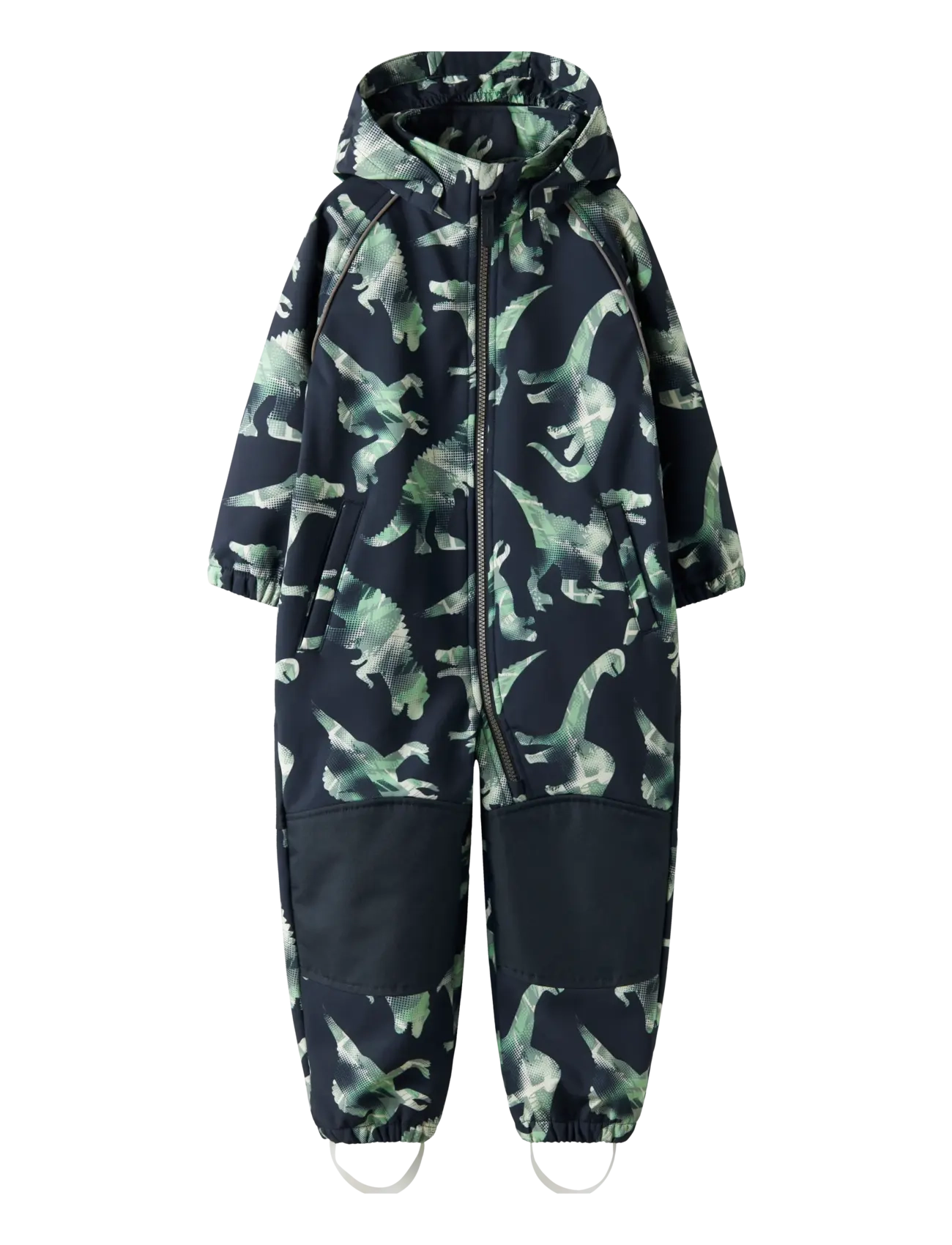 NAME IT Nmmalfa08 Softshell Anzug Aop 1Fo Noos Navy - 98 - Kinder