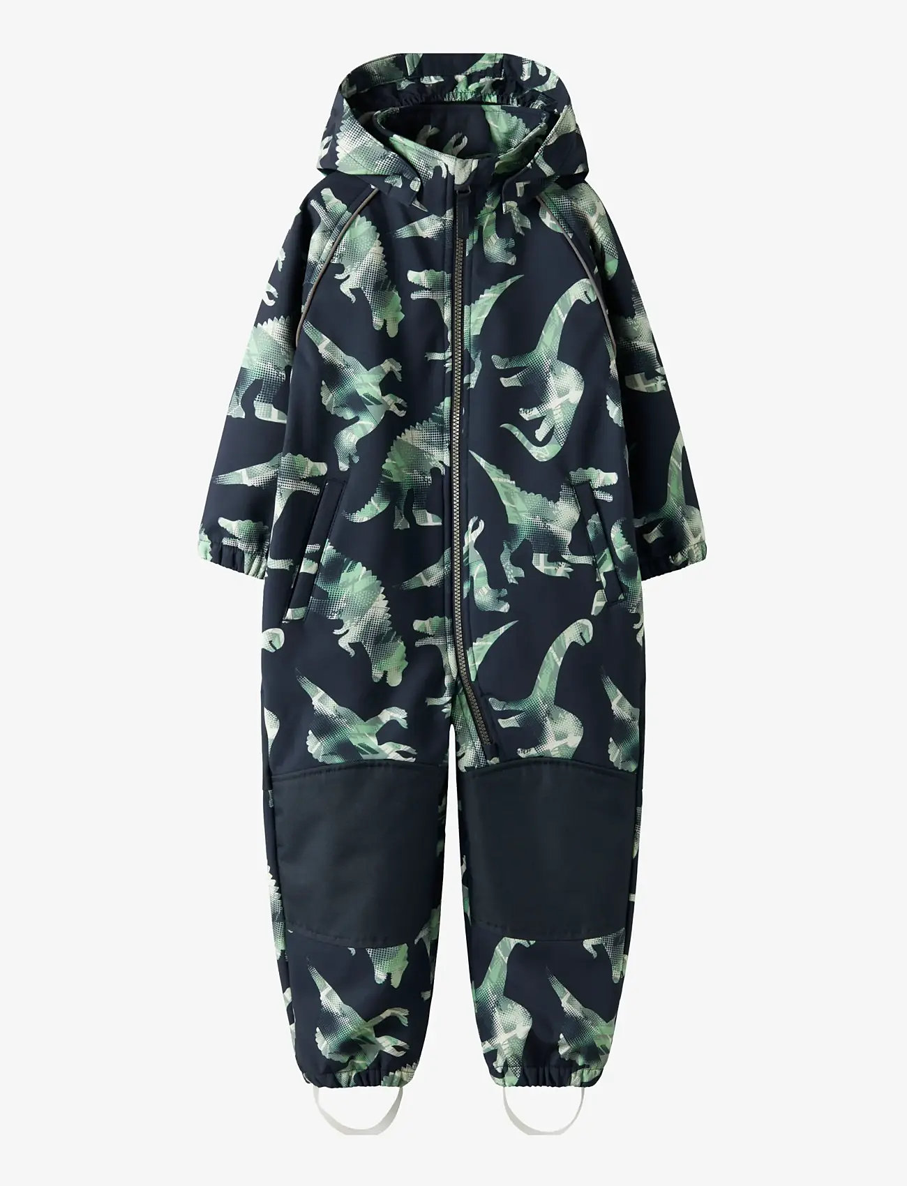 name it - NMMALFA08 SOFTSHELL SUIT AOP 1FO NOOS - softshell kombed - dark sapphire - 0