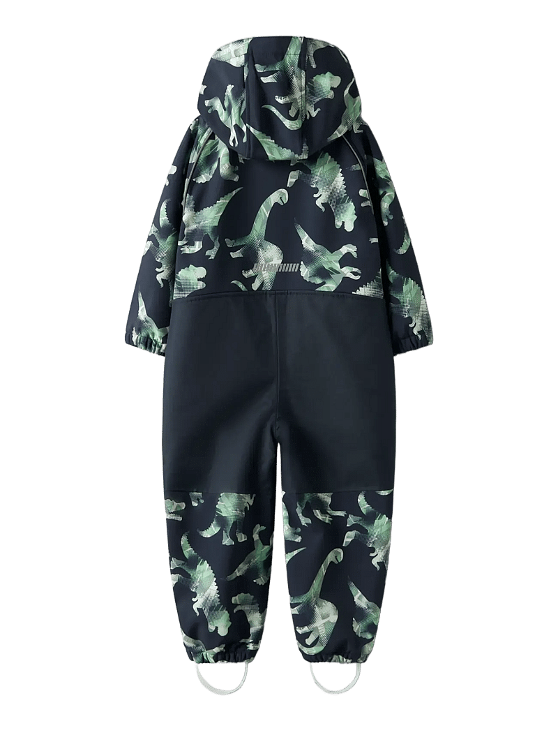 name it - NMMALFA08 SOFTSHELL SUIT AOP 1FO NOOS - softshell-overalls - dark sapphire - 1