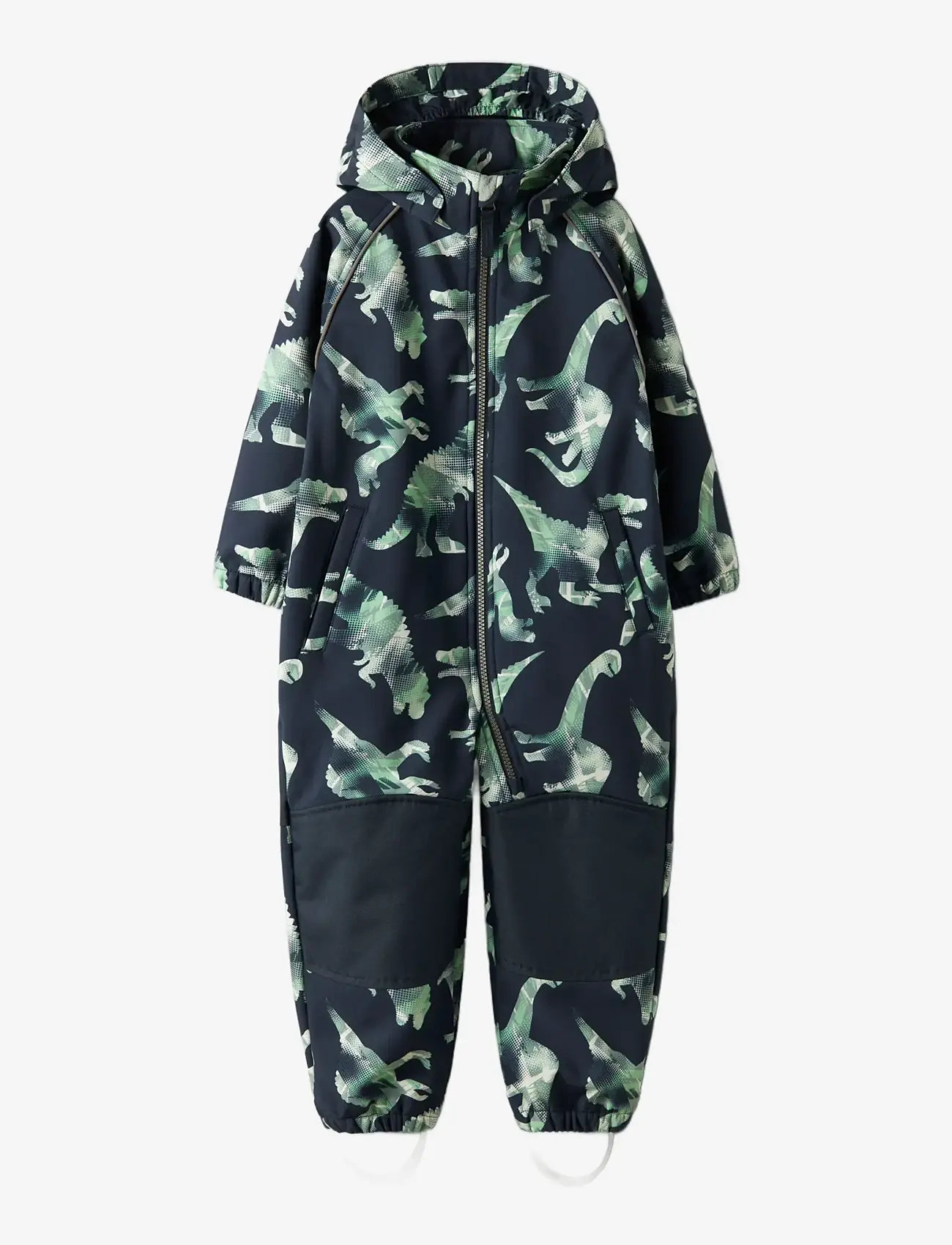 name it - NMMALFA08 SOFTSHELL SUIT AOP 1FO NOOS - softshell kombed - dark sapphire - 2
