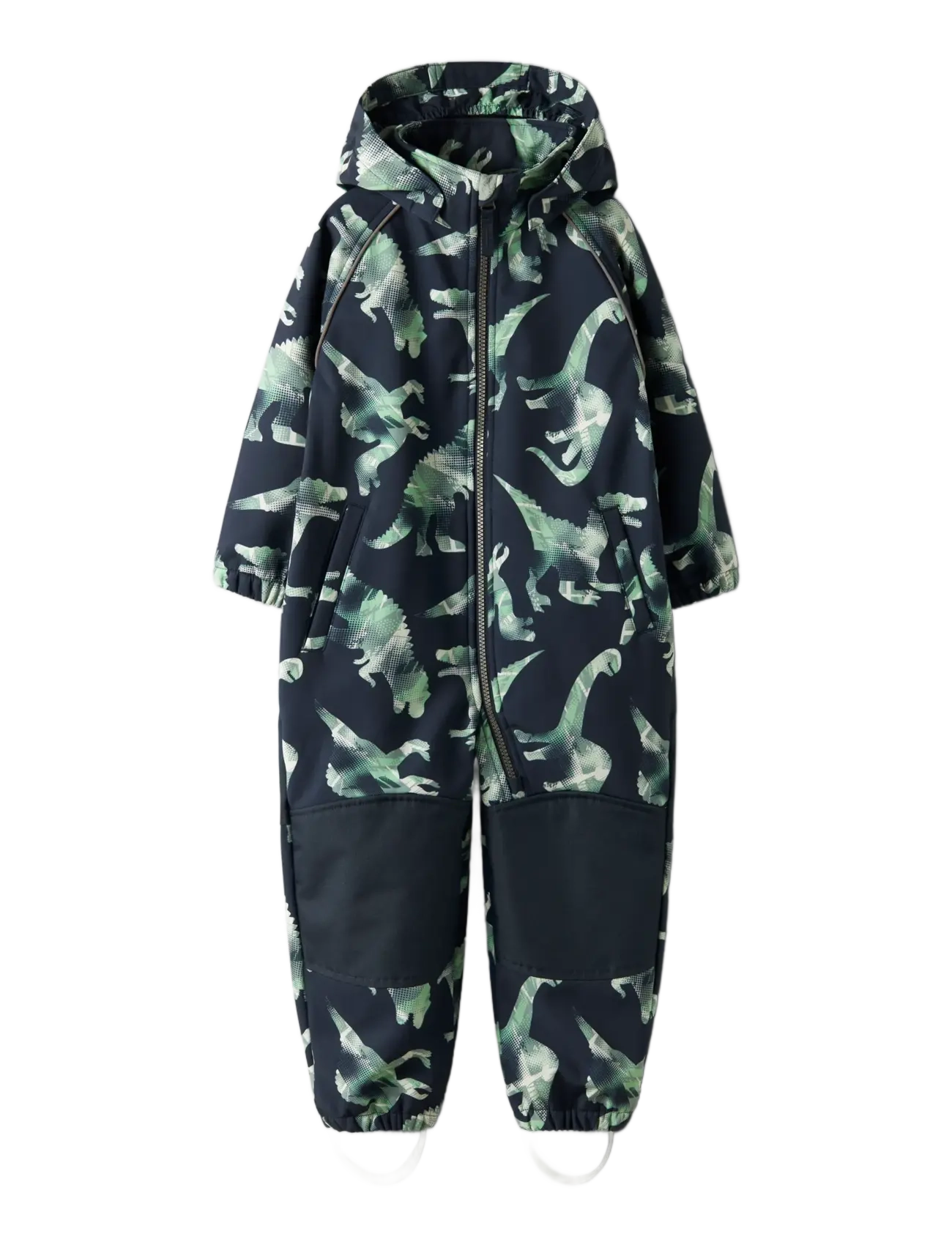 name it - NMMALFA08 SOFTSHELL SUIT AOP 1FO NOOS - softshell coveralls - dark sapphire - 2
