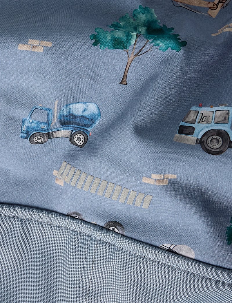 name it - NMMALFA08 SOFTSHELL SUIT AOP 1FO NOOS - softshell-overalls - flint stone - 4