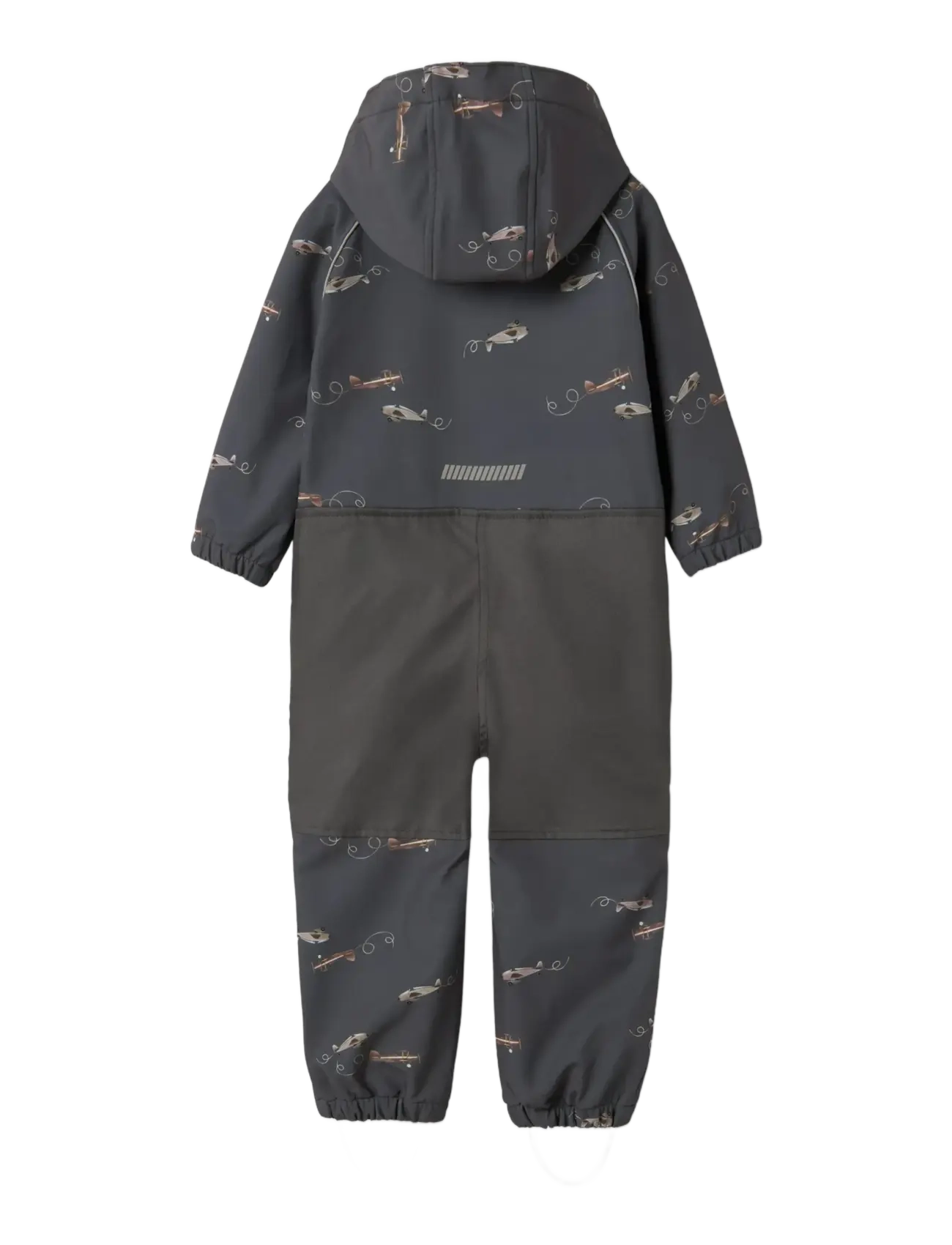 name it - NMMALFA08 SOFTSHELL SUIT AOP 1FO NOOS - softshell kombed - grey pinstripe - 1
