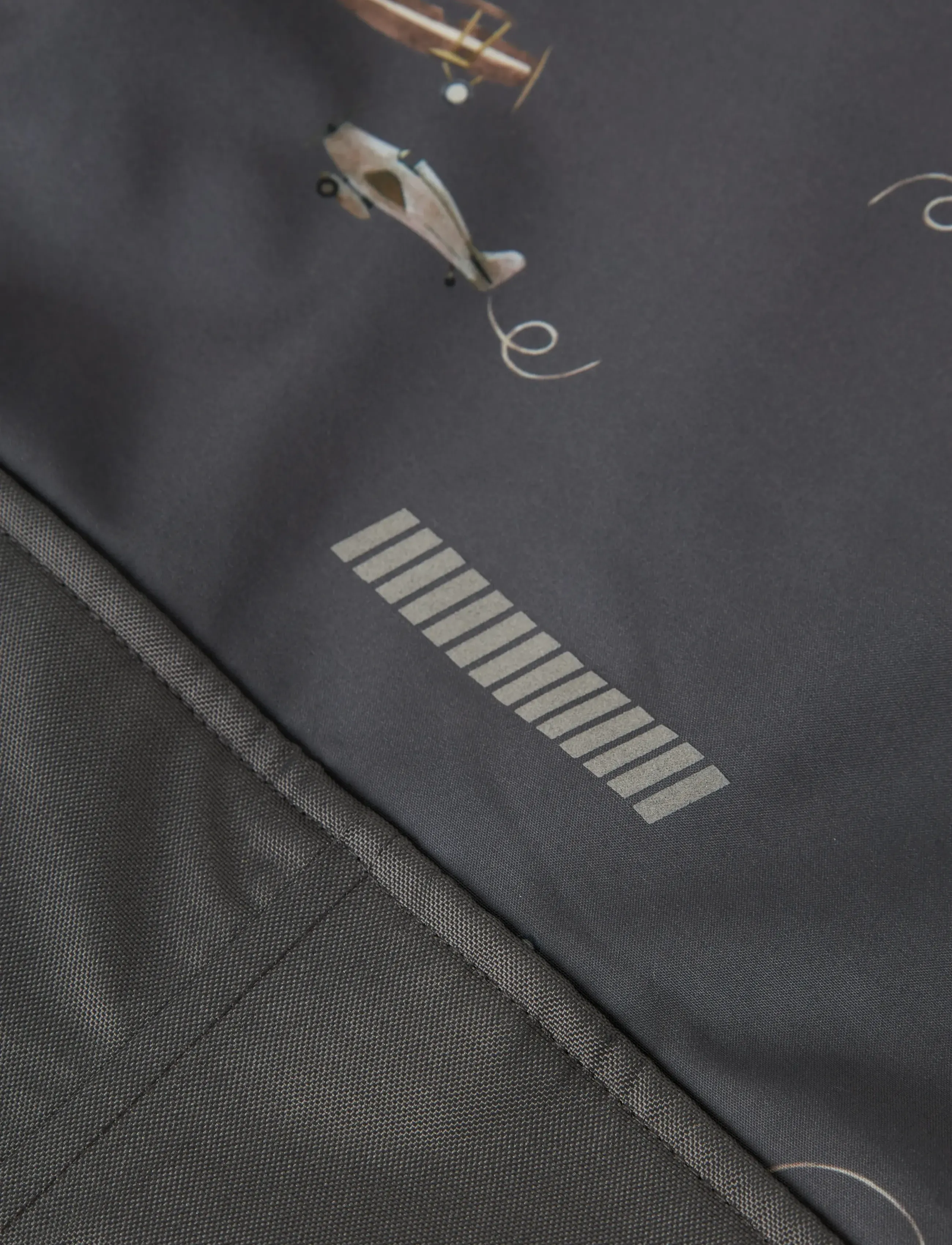 name it - NMMALFA08 SOFTSHELL SUIT AOP 1FO NOOS - softshell kombed - grey pinstripe - 5