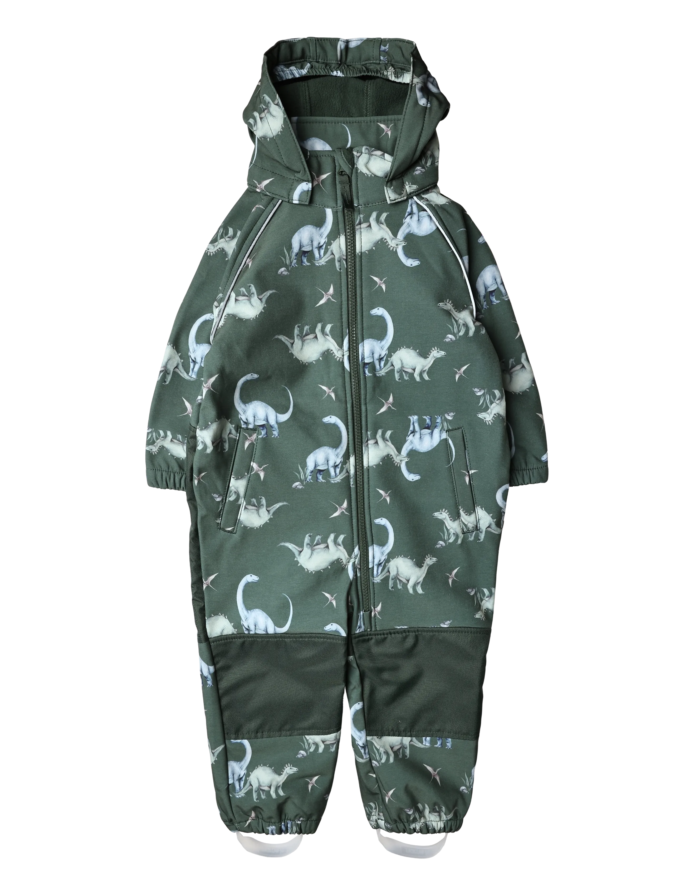 NAME IT Nmmalfa08 Softshell Anzug Aop 1Fo Noos Grün - 80 - Kinder