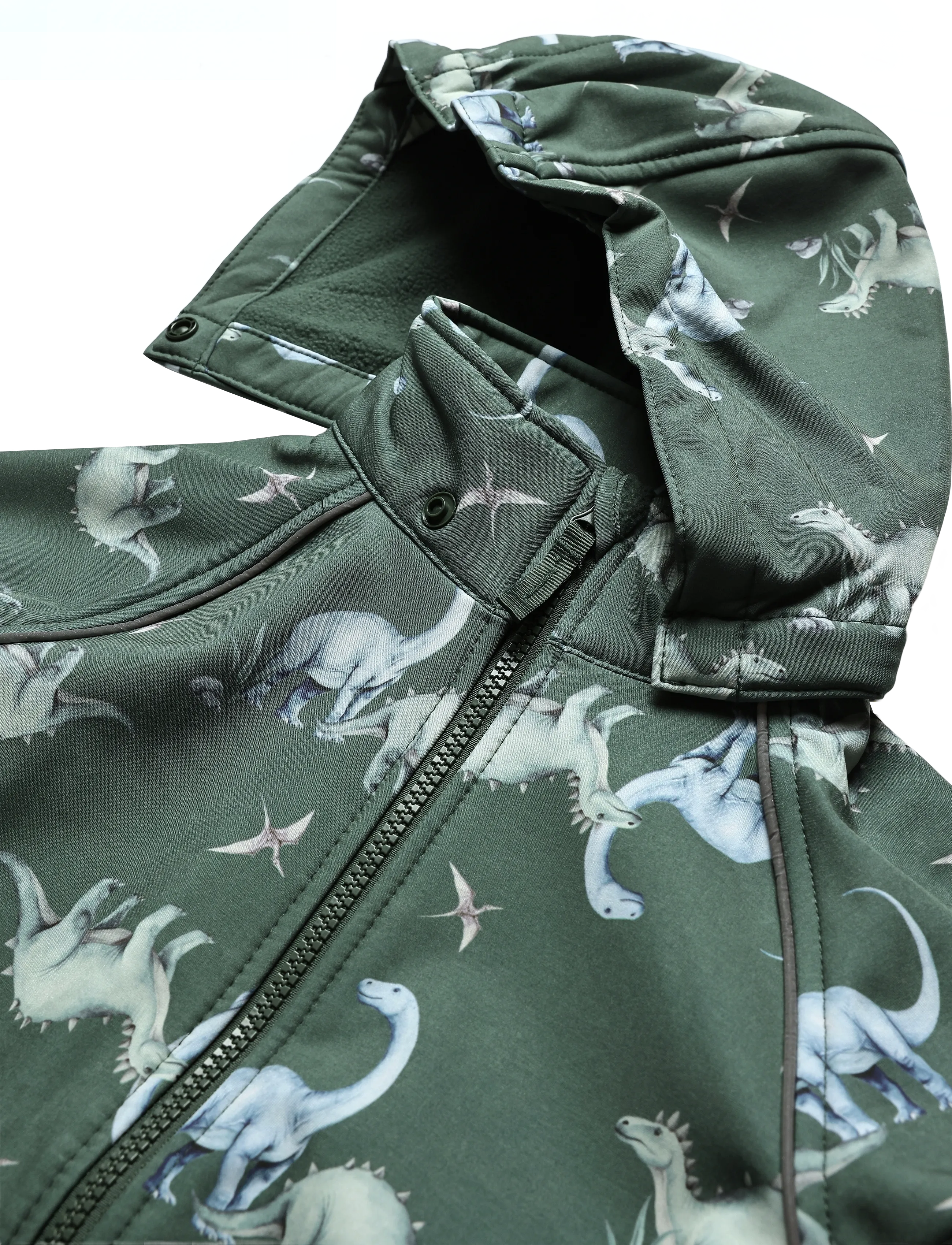 name it - NMMALFA08 SOFTSHELL SUIT AOP 1FO NOOS - softshelloveraller - jungle green - 2