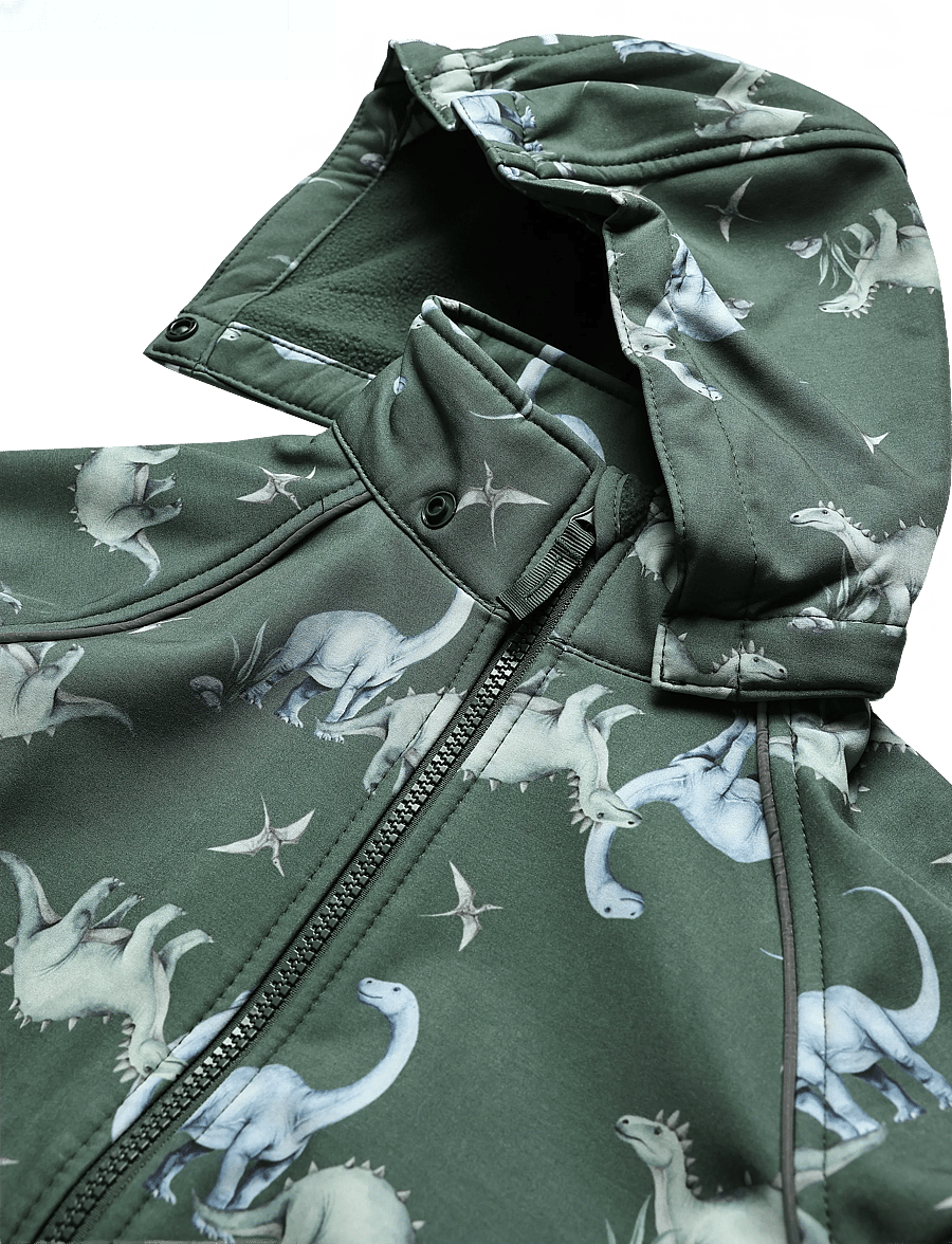 name it - NMMALFA08 SOFTSHELL SUIT AOP 1FO NOOS - softshelloveraller - jungle green - 2