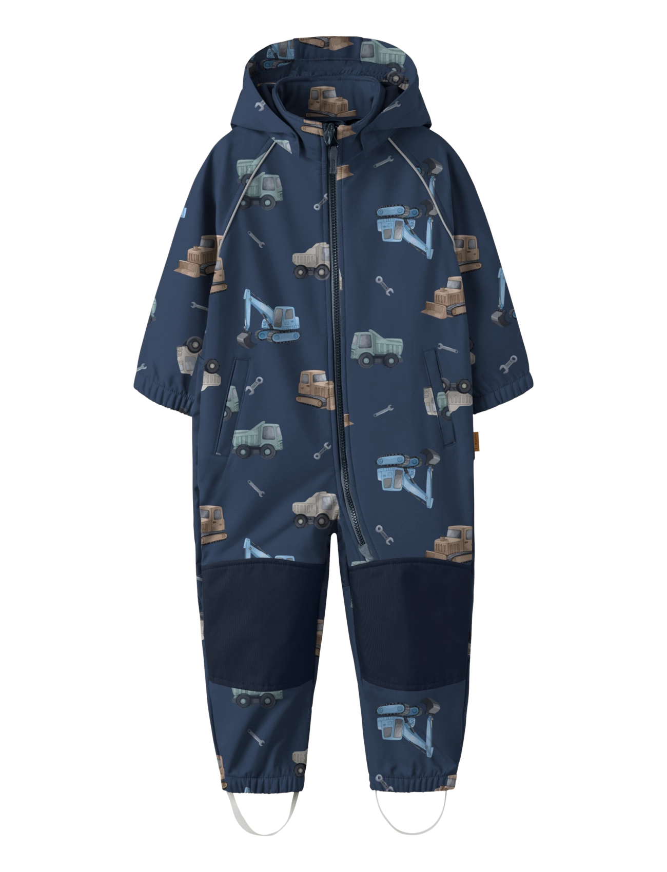 name it NMMALFA08 SOFTSHELL SUIT AOP 1FO NOOS - Softshell dragter - OCEANA / navy