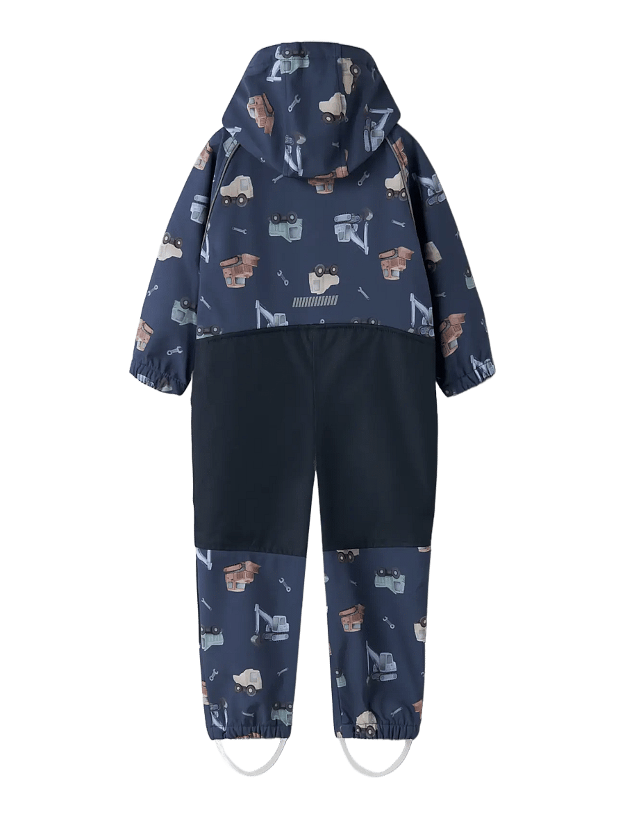 name it - NMMALFA08 SOFTSHELL SUIT AOP 1FO NOOS - kombinezony softshell - oceana - 1