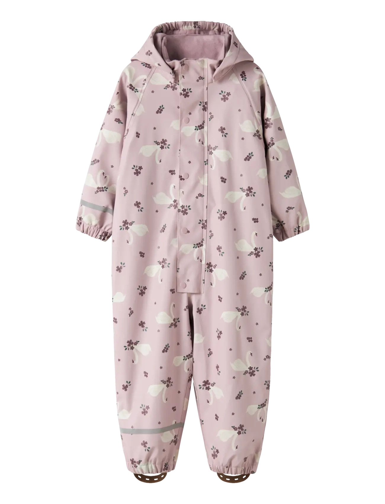 name it NMFDRY10 RAIN SUIT FLEECE AOP FO - Oberbekleidung - KEEPSAKE LILAC / purple