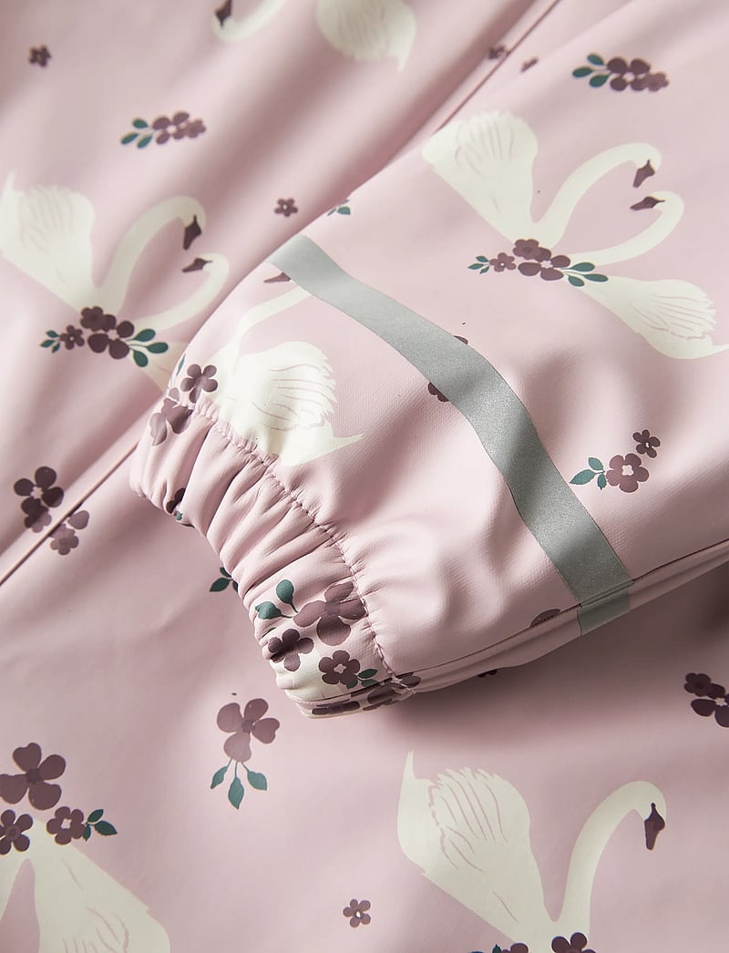 name it - NMFDRY10 RAIN SUIT FLEECE AOP FO - lietus valkā kombinezoni - keepsake lilac - 2