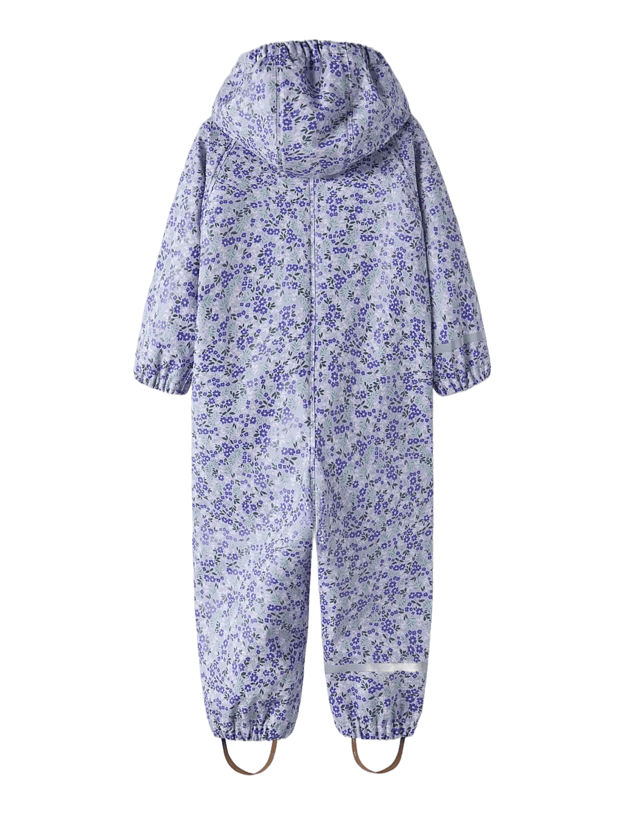 name it - NMFDRY10 RAIN SUIT FLEECE AOP FO - regenschutzanzüge - lavender - 1