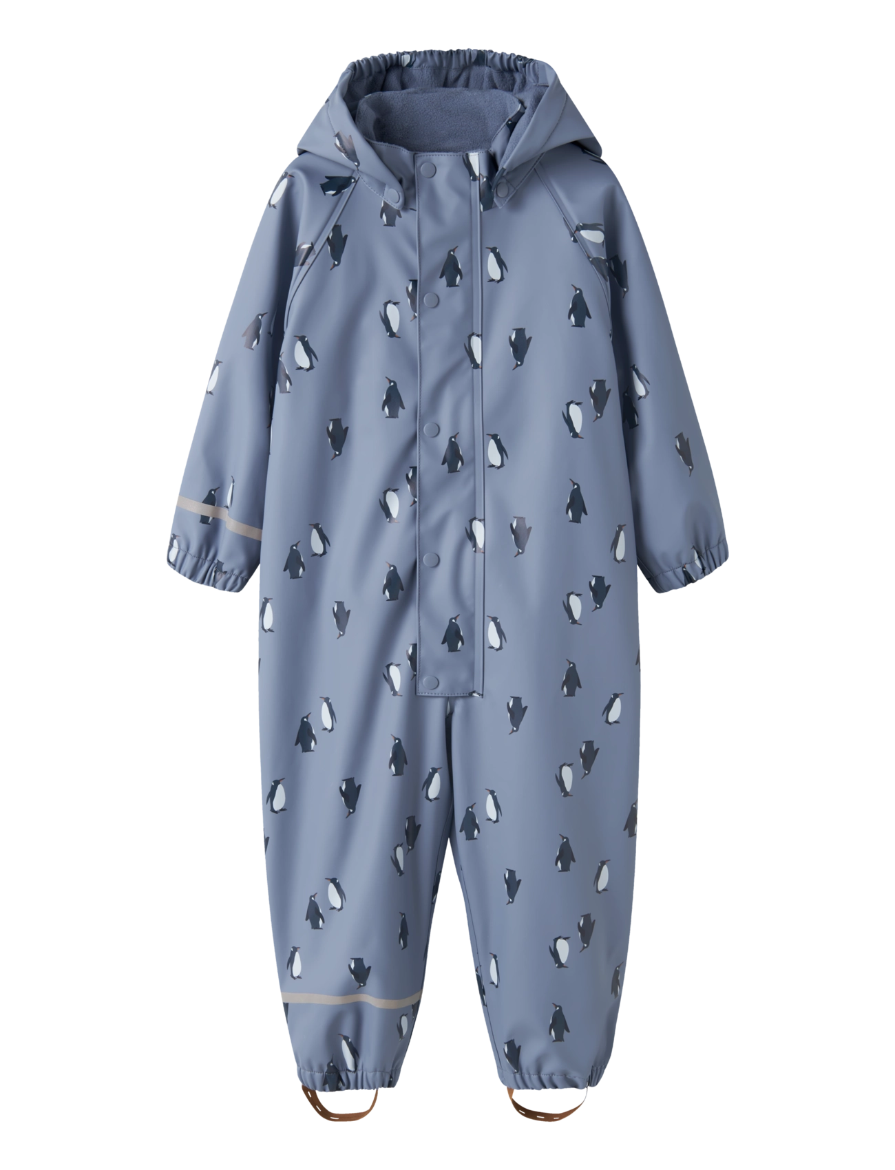 name it NMMDRY10 RAIN SUIT FLEECE AOP FO - Baby 44-92 - COUNTRY BLUE / blue
