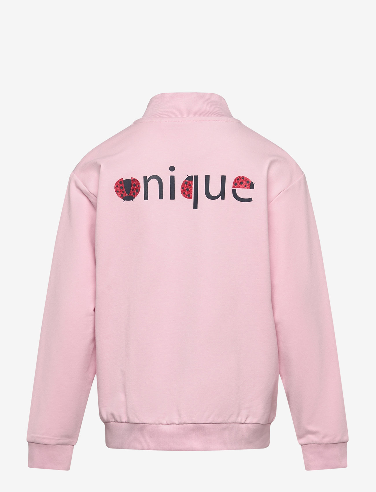 name it - NMFFLORENCA LS NREG SWE CARD UNB - parfait pink - 1
