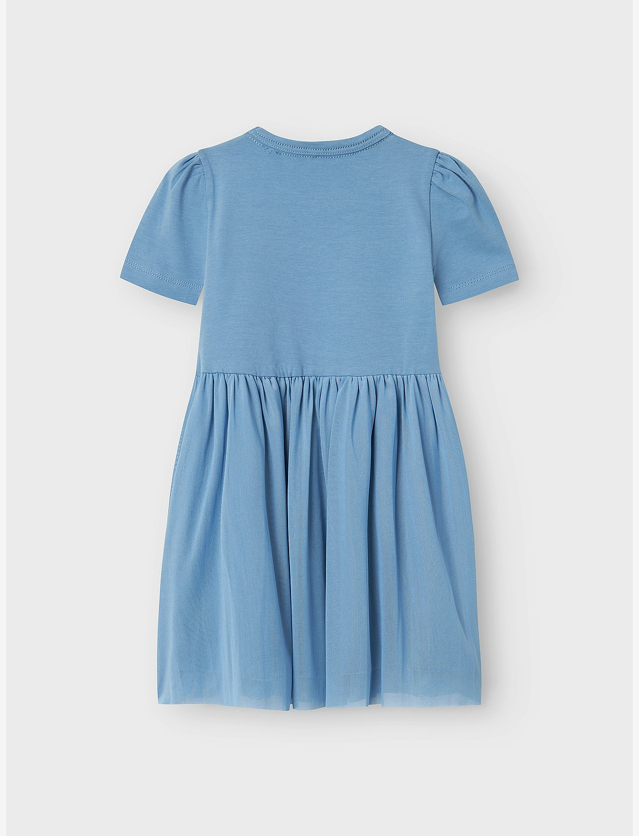 name it - NMFFILERA SS TULLE DRESS - lühikeste varrukatega vabaaja kleidid - coronet blue - 1