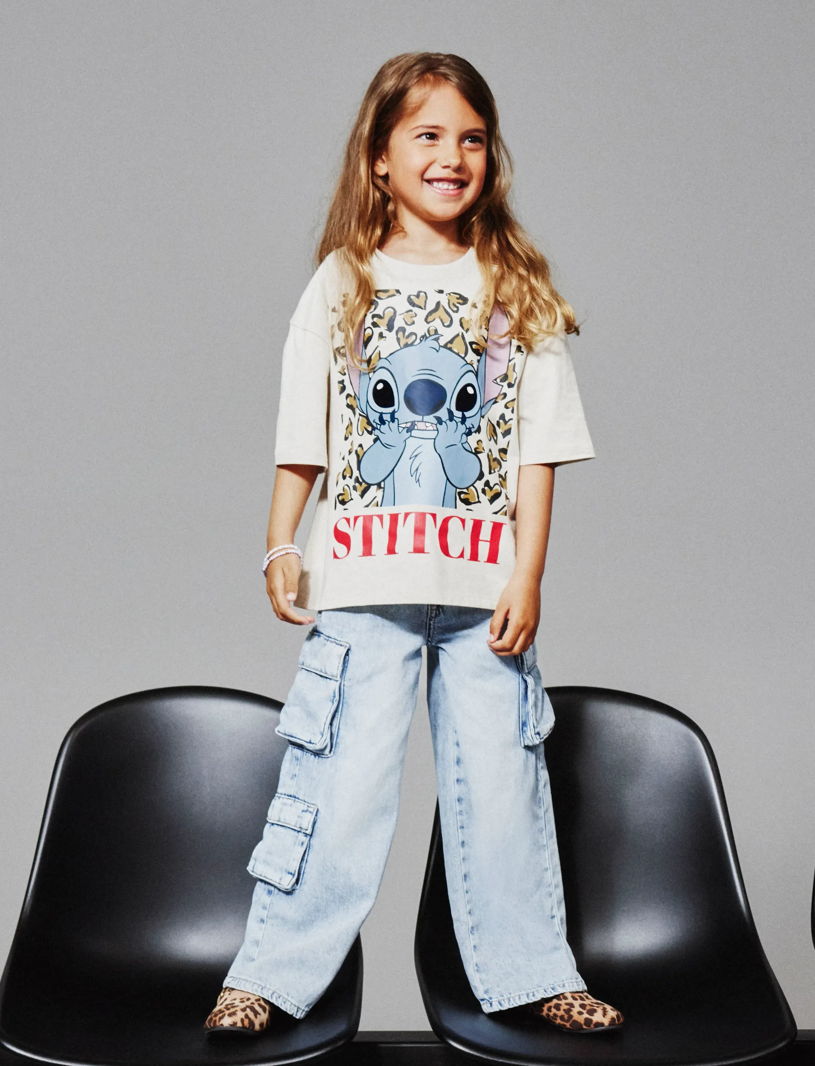 name it - NKFBELLA WIDE CARGO JEANS 8772-BE NOOS - vide jeans - light blue bleached denim - 4