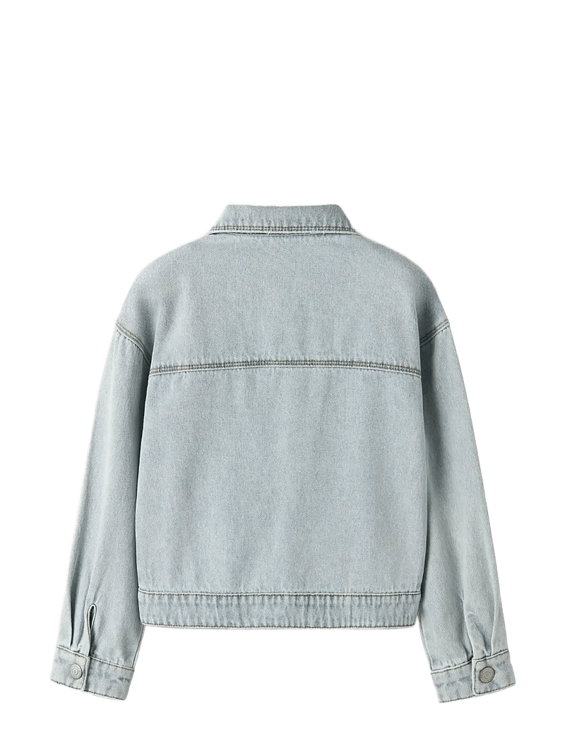 name it - NKFMILA DNM JACKET 8510-ZA NOOS - jeansjackor - light blue bleached denim - 2