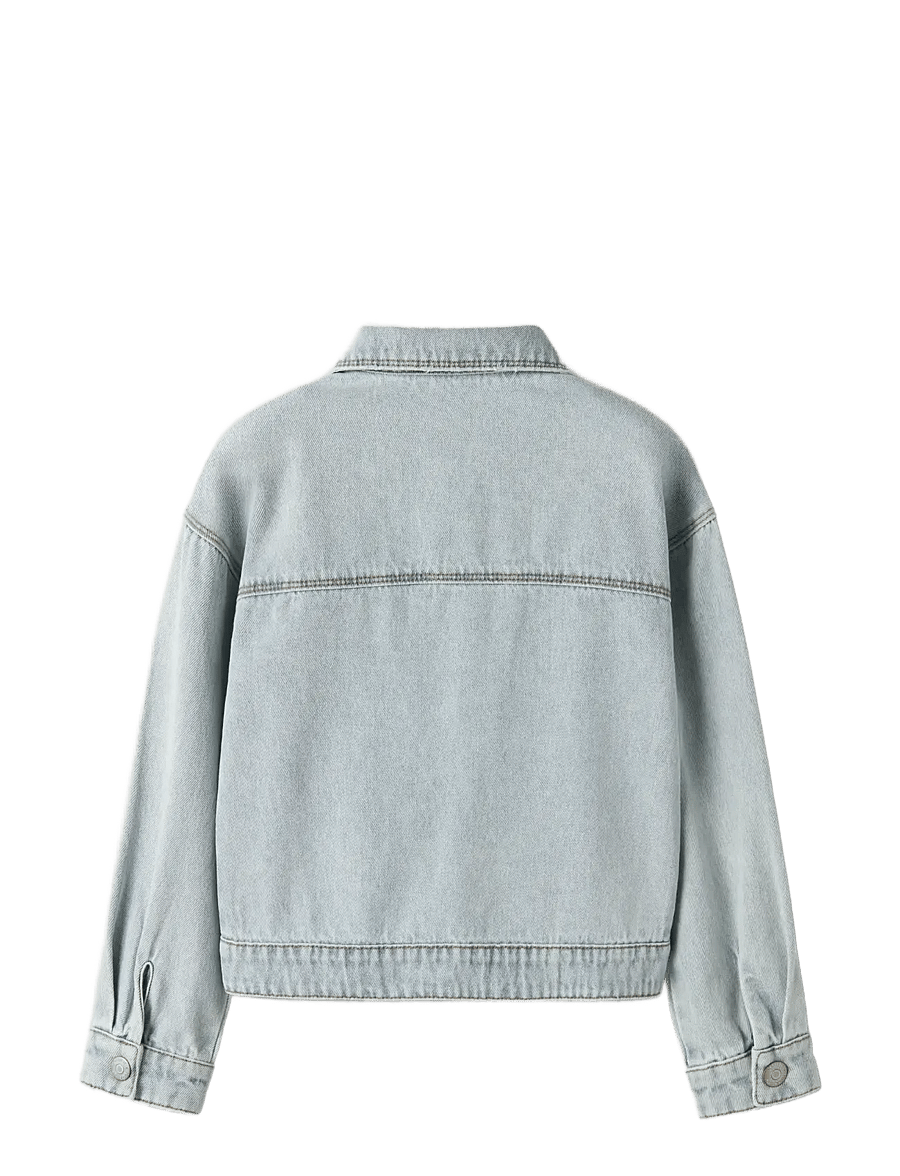 name it - NKFMILA DNM JACKET 8510-ZA NOOS - jeansjacken - light blue bleached denim - 2