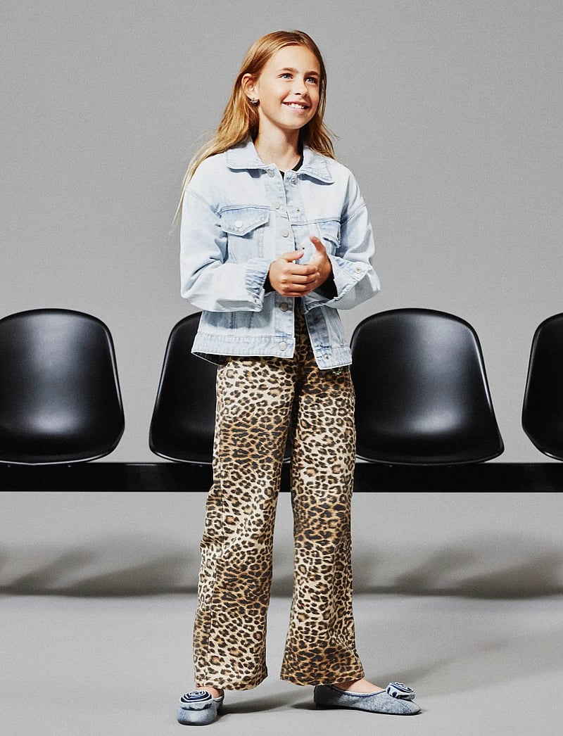 name it - NKFMILA DNM JACKET 8510-ZA NOOS - jeansjackor - light blue bleached denim - 4