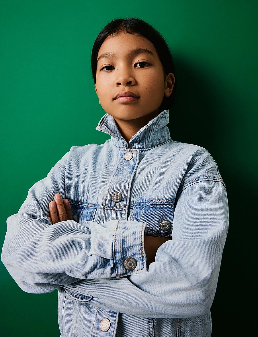 name it - NKFMILA DNM JACKET 8510-ZA NOOS - jeansjacken - light blue bleached denim - 5