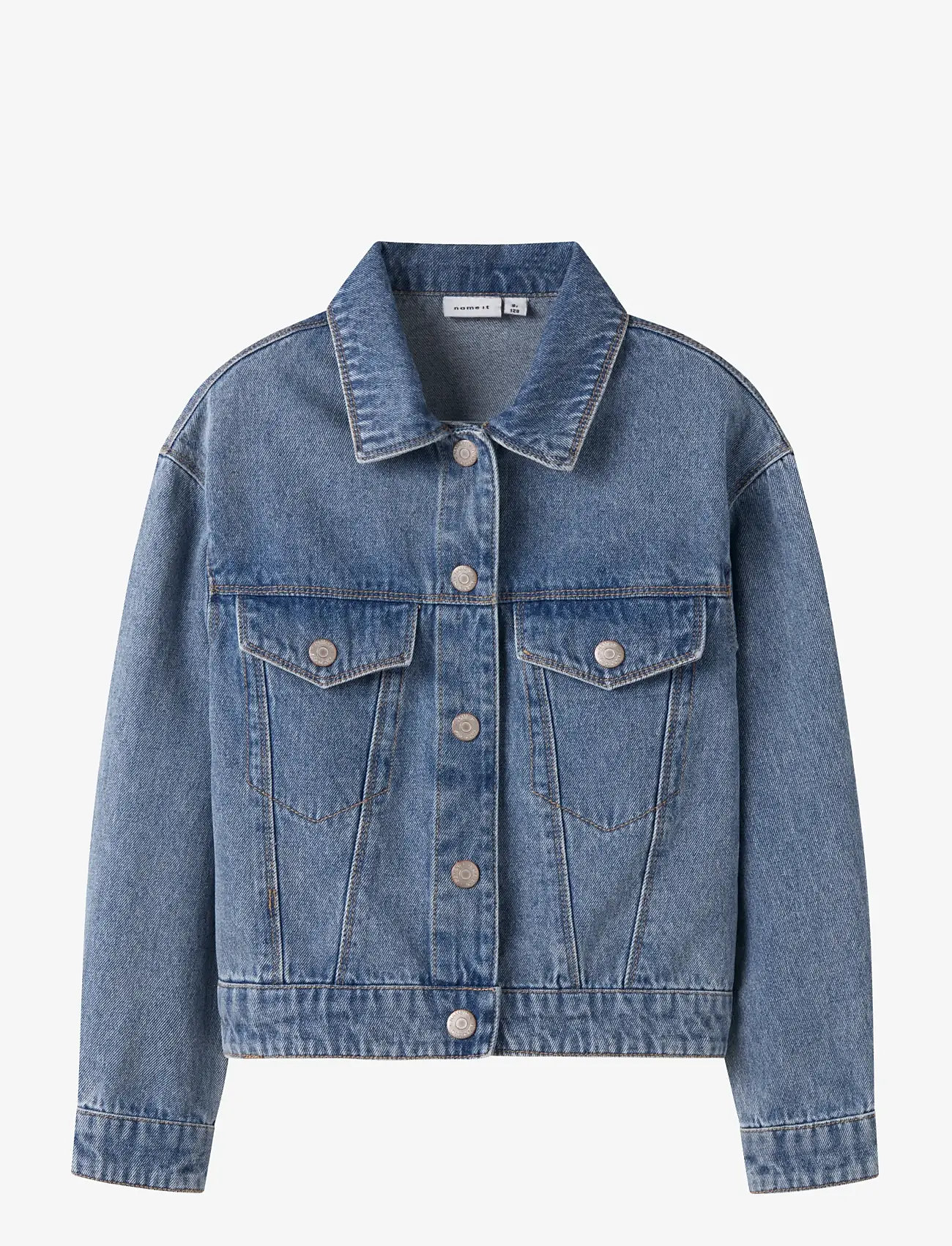 name it - NKFMILA DNM JACKET 8510-ZA NOOS - jeansjacken - medium blue denim - 1