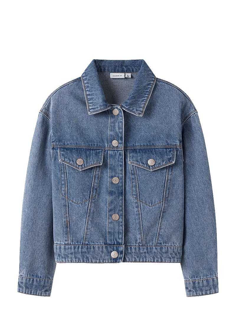 name it - NKFMILA DNM JACKET 8510-ZA NOOS - jeansjacken - medium blue denim - 1