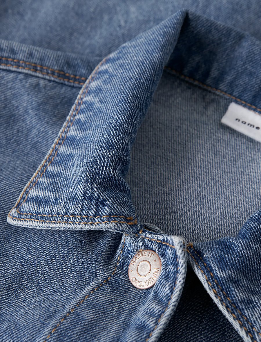 name it - NKFMILA DNM JACKET 8510-ZA NOOS - jeansjacken - medium blue denim - 3