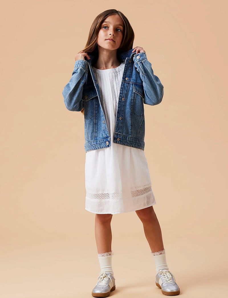 name it - NKFMILA DNM JACKET 8510-ZA NOOS - jeansjacken - medium blue denim - 4