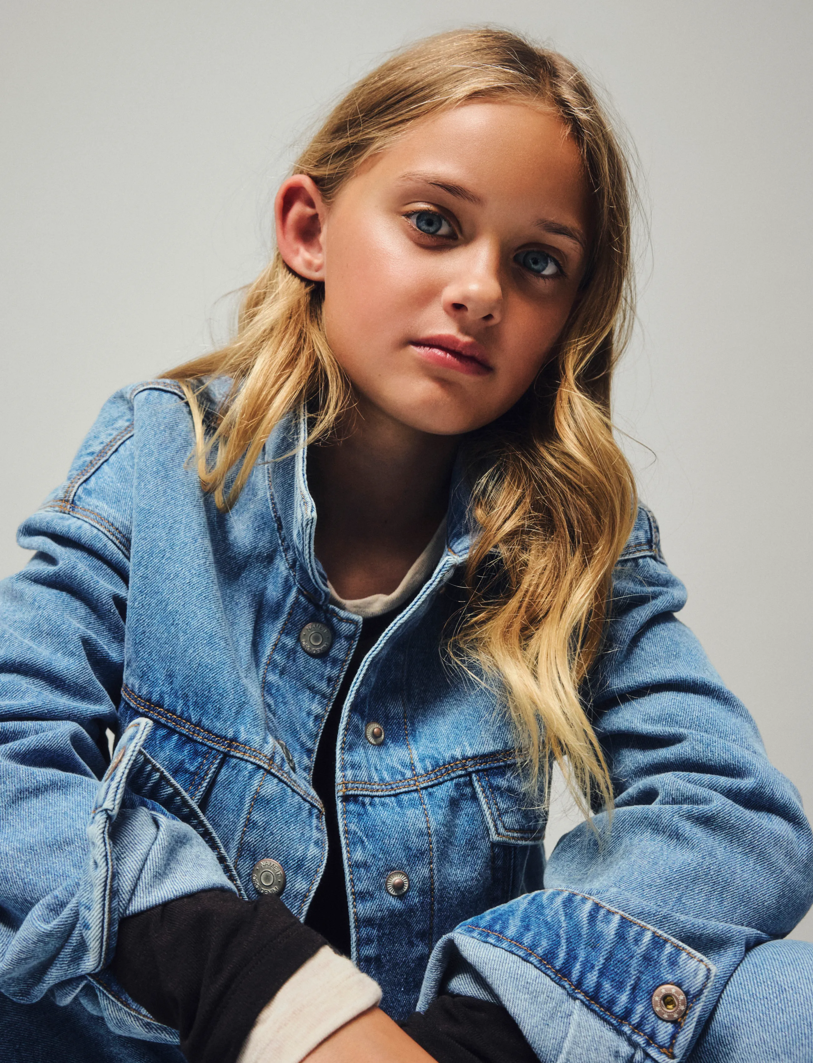 name it - NKFMILA DNM JACKET 8510-ZA NOOS - denim jackets - medium blue denim - 5