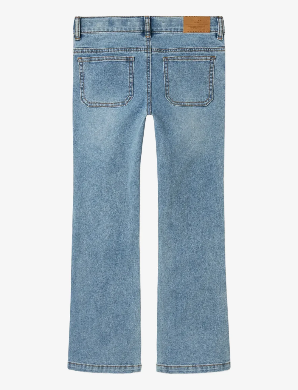 name it - NKFPOLLY SKINNY BOOT JEANS 7563-QT K - bootcut džinsi - light blue denim - 2